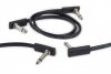 Kabel patch ROCKBOARD Flat Black AA (45cm)